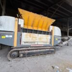 UNTHA XR3000XC Mobil-e Single-Shaft Shredder.