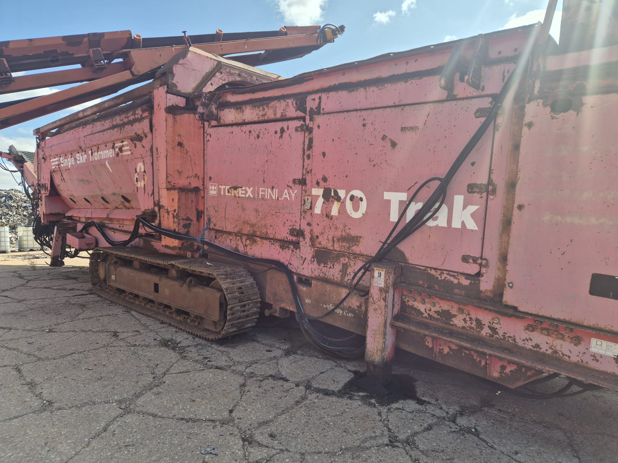 Terex Finlay 770T Single Skin Trommel Screener