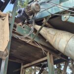M&K Vibrating Hopper and Trommel with Magnet, Air Knife and Picking Station