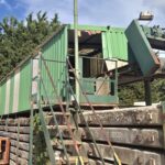 M&K Vibrating Hopper and Trommel with Magnet, Air Knife and Picking Station