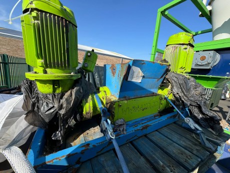 AXO WM408-08-E – Twin Shaft Shredder