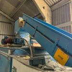 Shred-Tech ST35 E Twin Shaft Shredder & WME Feed Conveyor