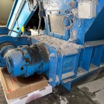 Shred-Tech ST35 E Twin Shaft Shredder & WME Feed Conveyor