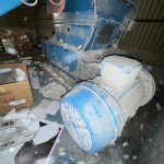 Shred-Tech ST35 E Twin Shaft Shredder & WME Feed Conveyor