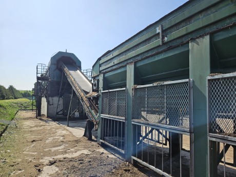 M&K Static Trommel Screen, Feeder & Conveyor