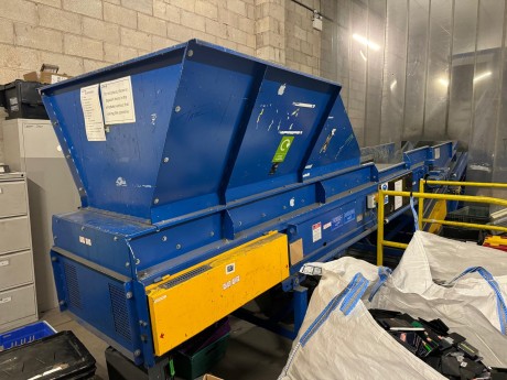 Untha RS50 – WEEE (E-Scrap) Processing Line