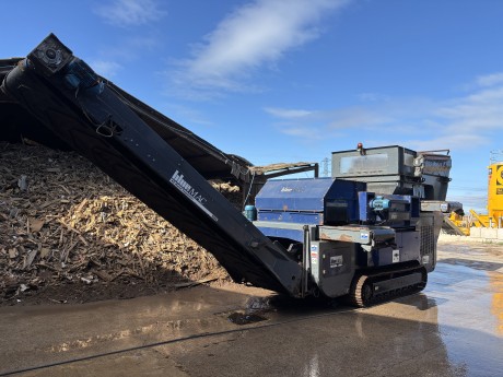 Bluemac All Metal Separator – Tracked Eddy Current Separator (ECS)