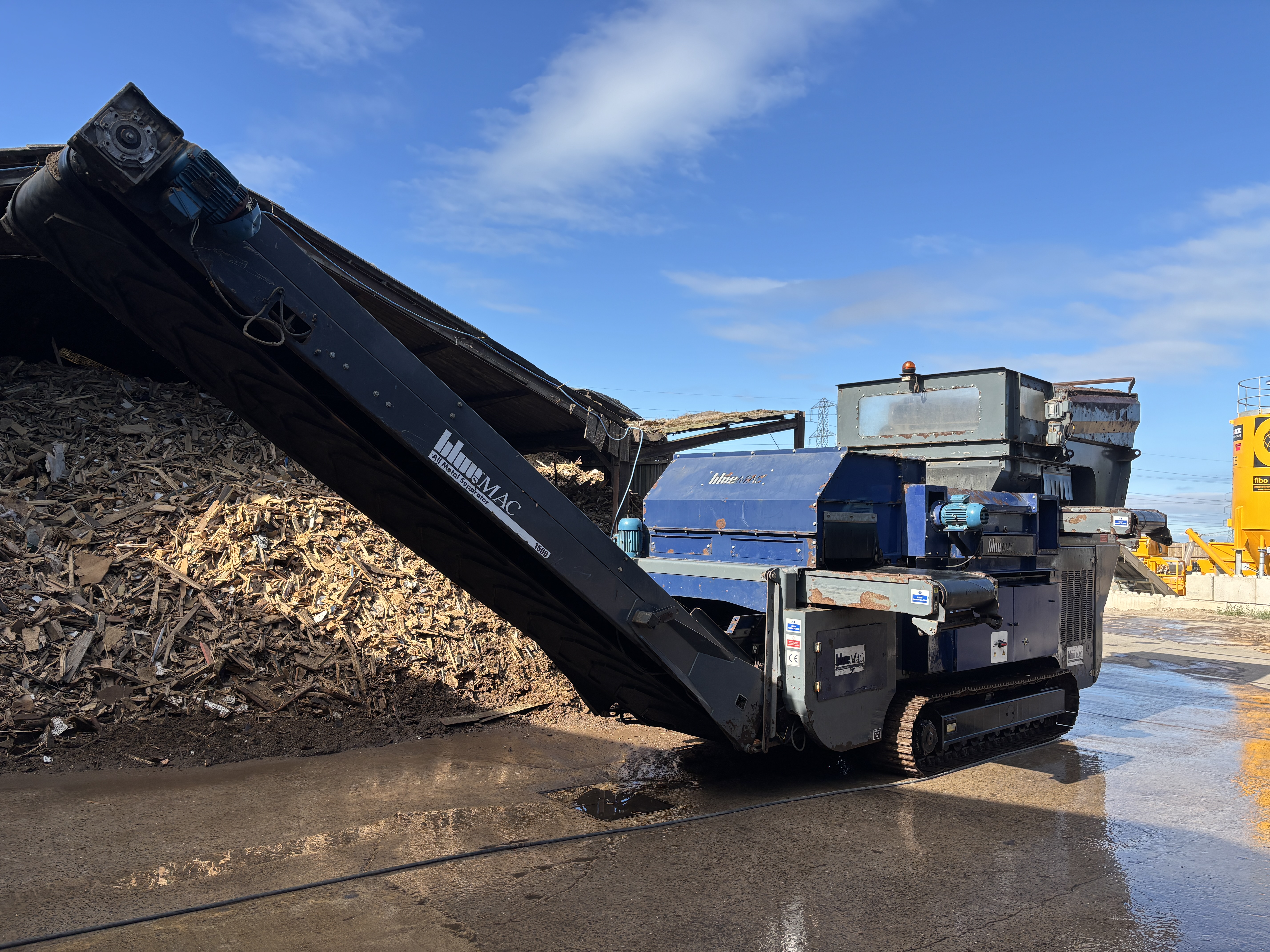 Bluemac All Metal Separator – Tracked Eddy Current Separator (ECS)