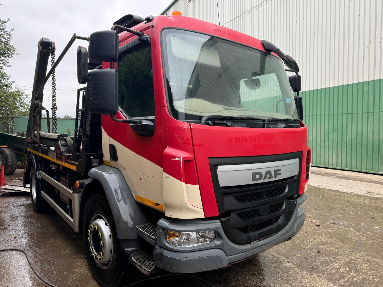 DAF LF 2018 Euro 6 Skip Loader