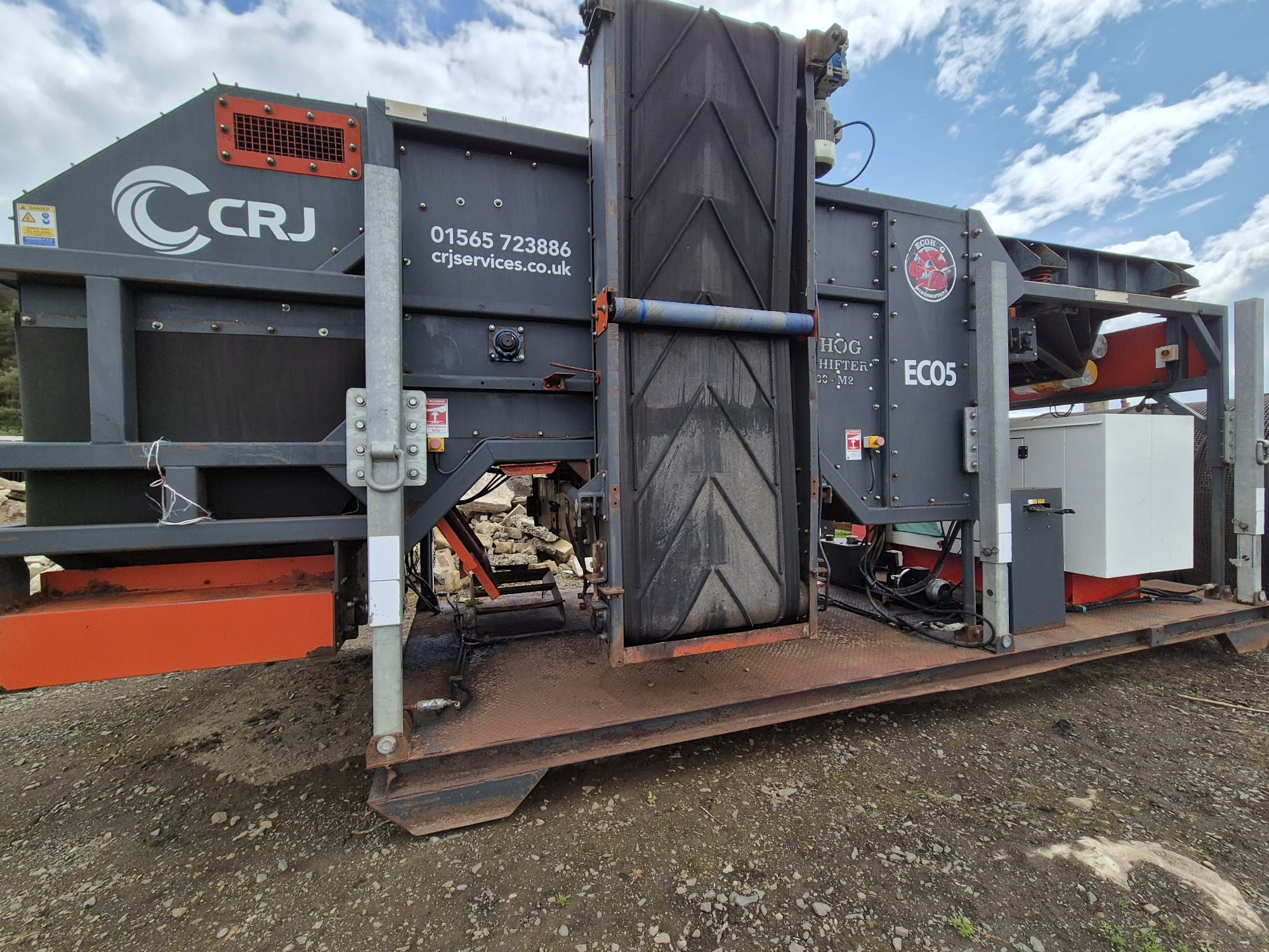 Ecohog Windshifter 2015 Demountable Hook Lift