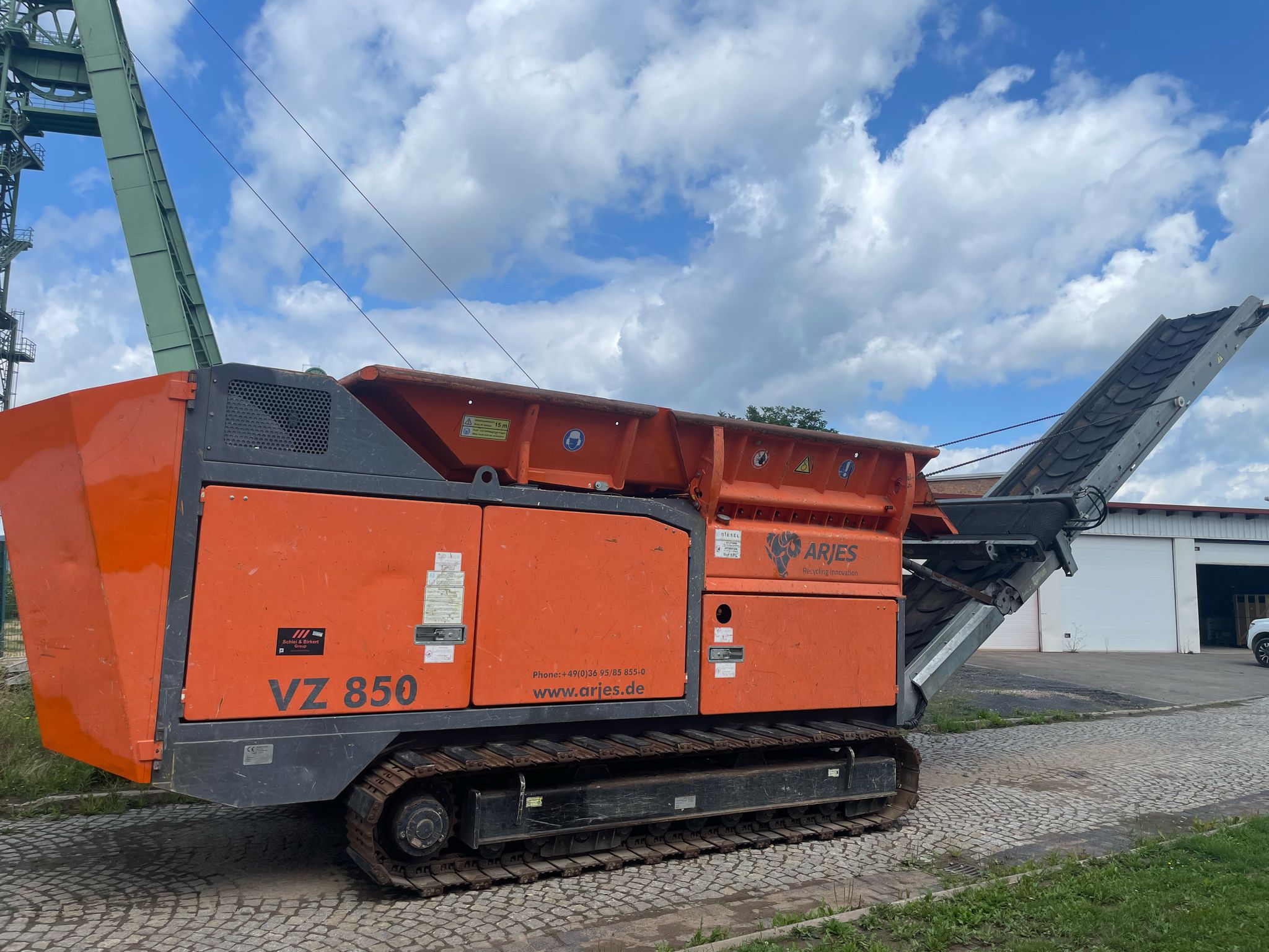 Arjes VZ850 DK Slow Speed Shredder