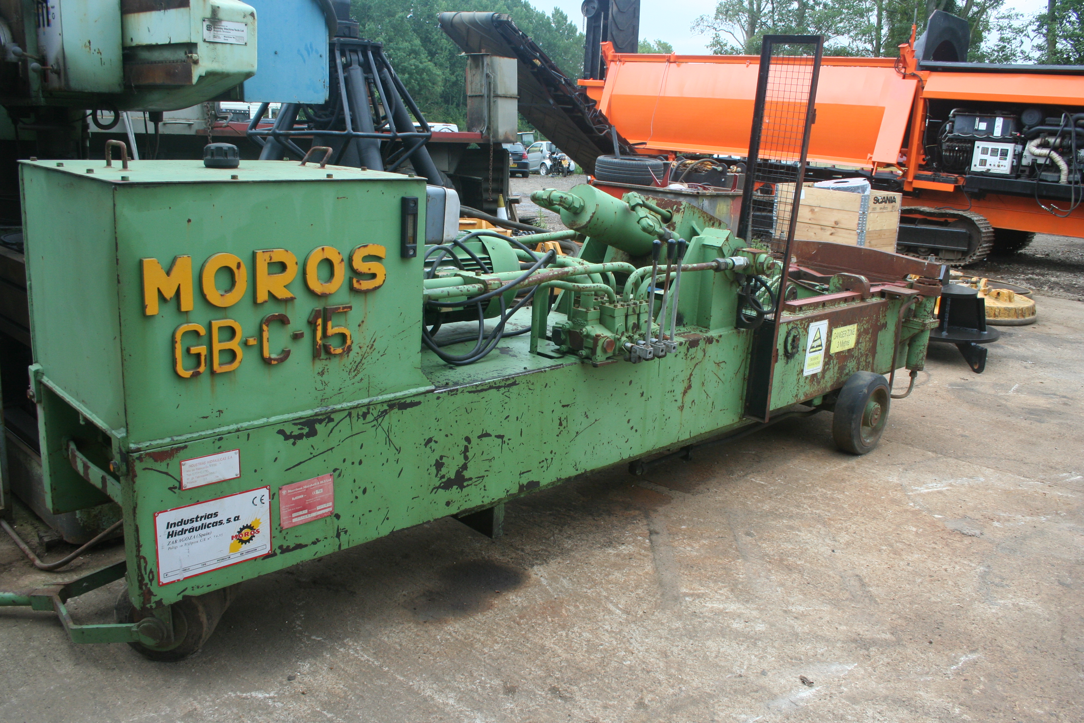 Moros GBC15 Non Ferrous Baler