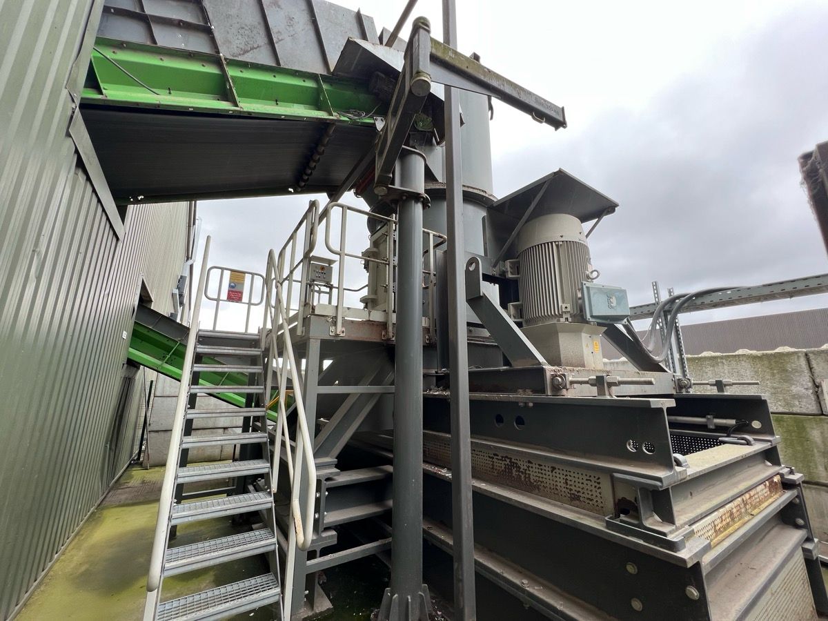 THM TQZ 2000 Twin-Shaft Industrial Shredder