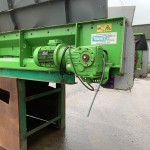 Loading Belt Feed Hopper. Loading Belt Feed Hopper.