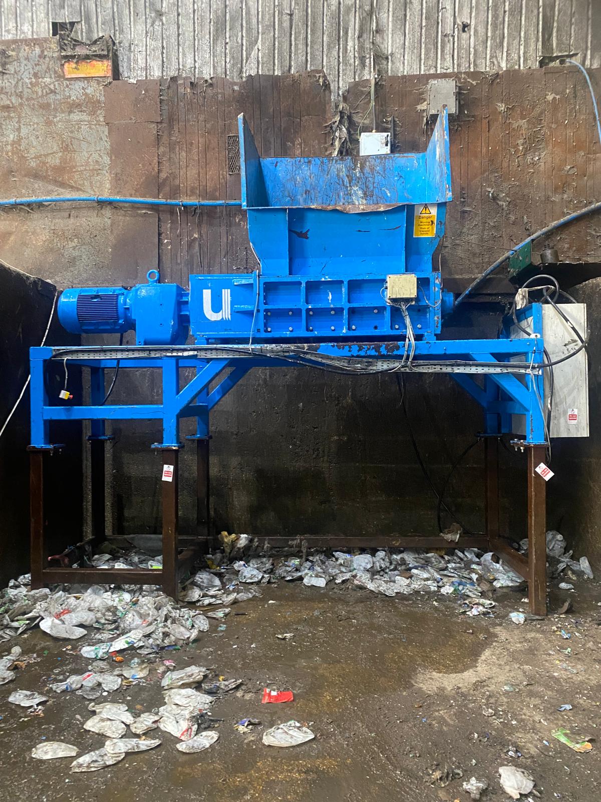 Ulster U100 Twin Shaft Shredder Ulster U100 Twin Shaft Shredder