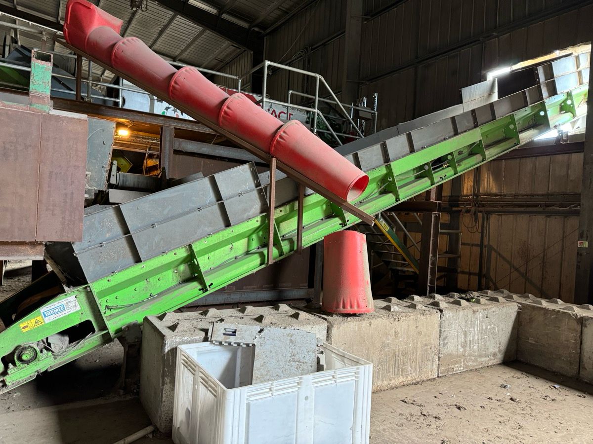 Turmec Incline Conveyor (7.7m x 1.6m) Turmec Incline Conveyor (7.7m x 1.6m)