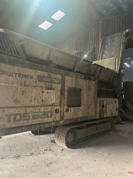 Terex TDS820 Slow Speed Shredder