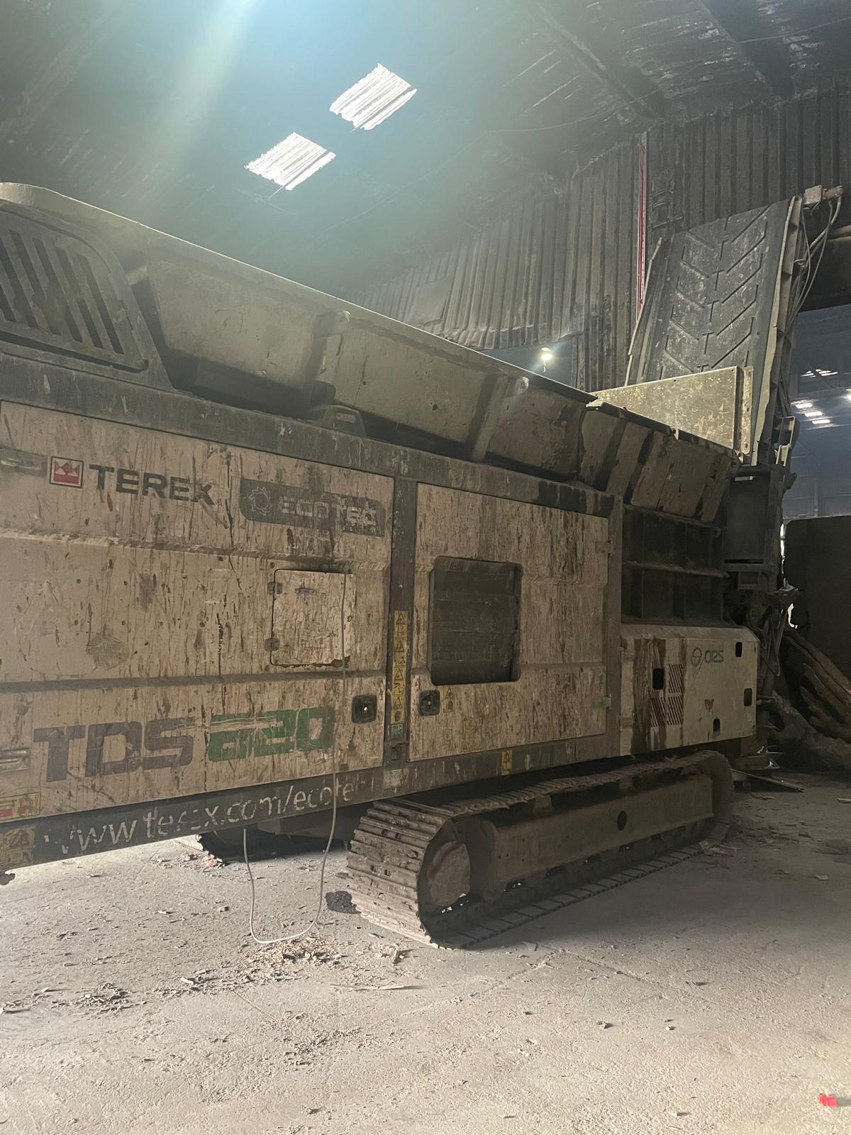 Terex TDS820 Slow Speed Shredder