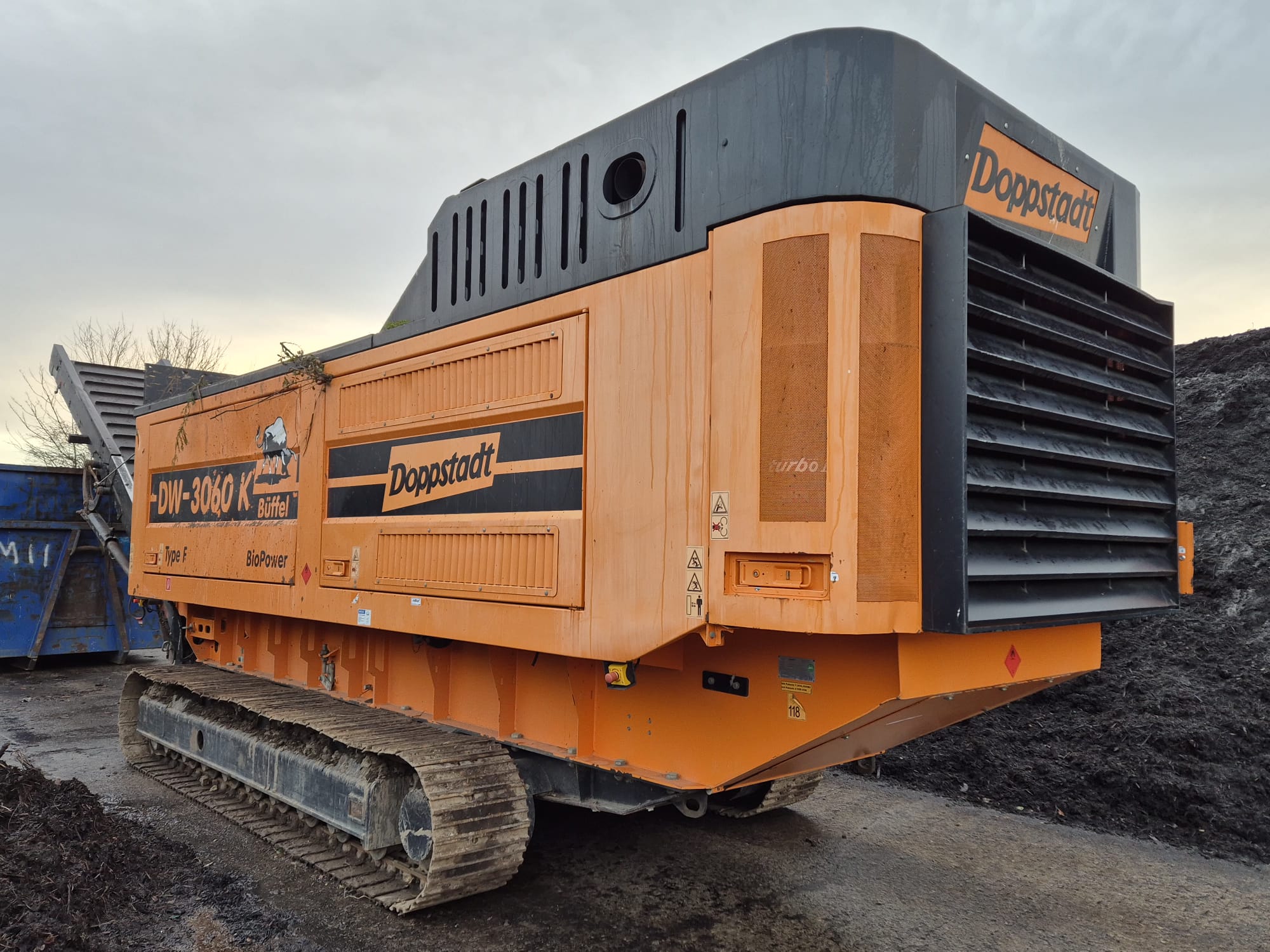 Doppstadt DW3060K Single Shaft Shredder