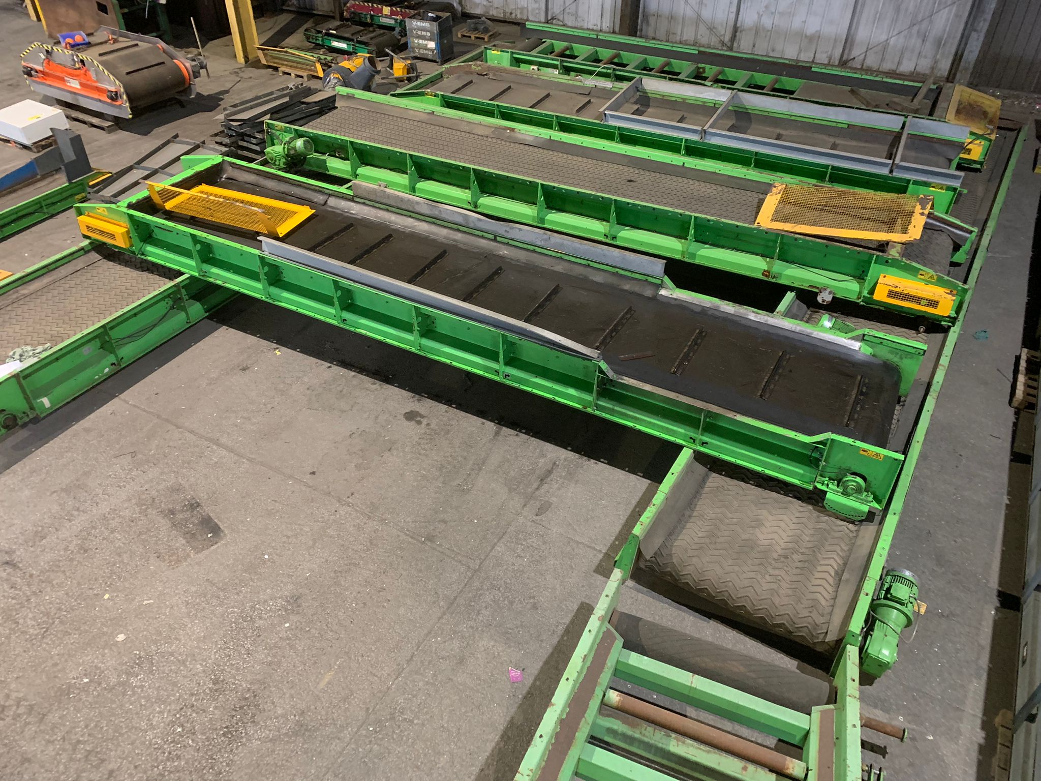 Turmec Incline Conveyor (8.7m x 1.6m C Belt)