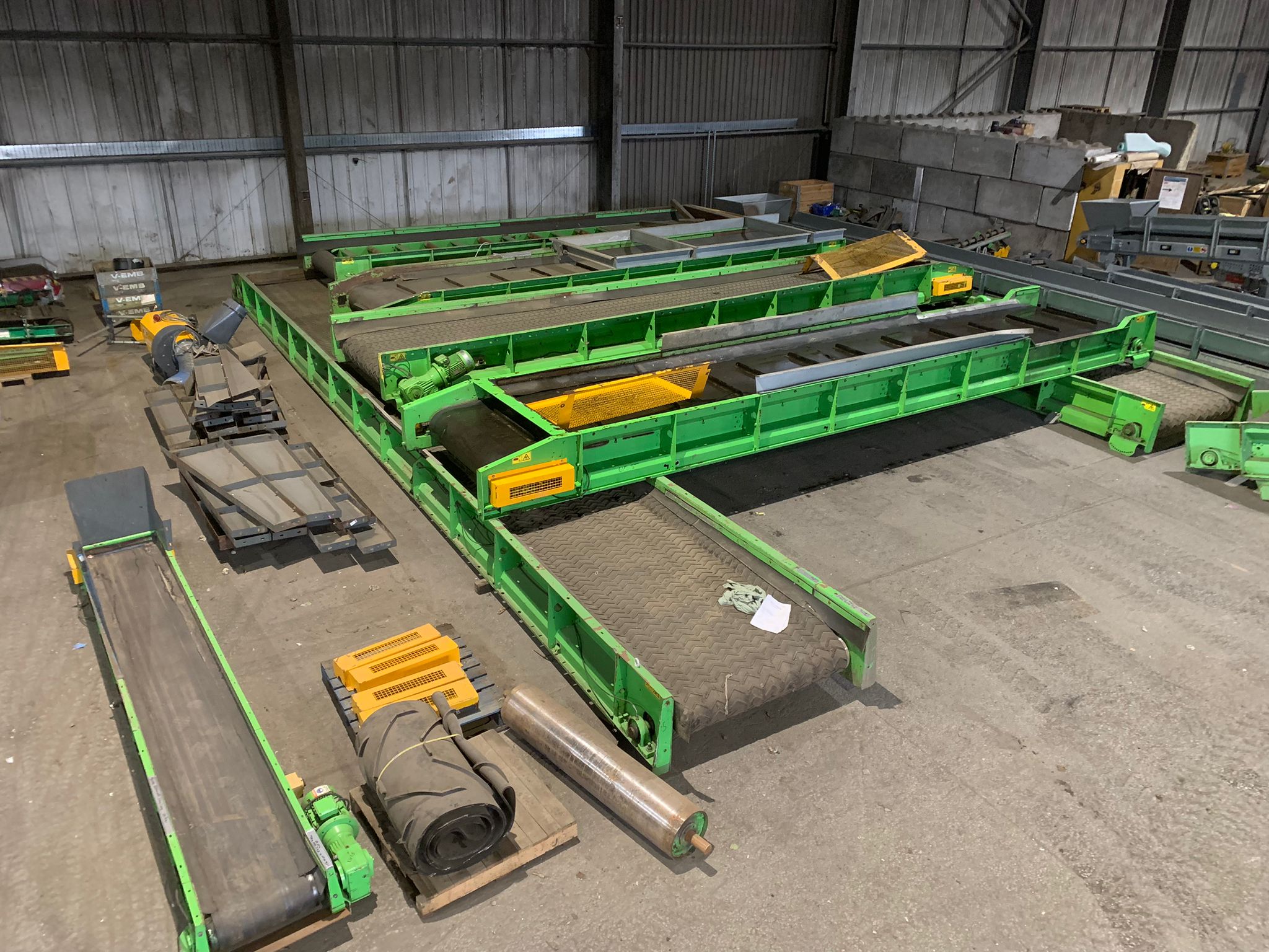 Turmec Incline Conveyor (4.5m x 0.5m) Turmec Incline Conveyor (4.5m x 0.5m)