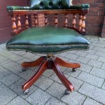 Captains Swivel Chair / Desk and Side Cabinet .