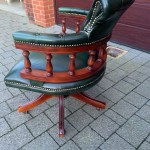 Captains Swivel Chair / Desk and Side Cabinet .