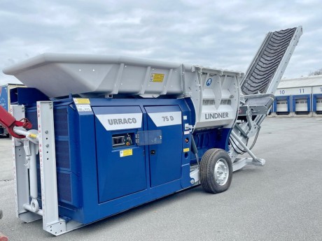 Lindner Urraco 75D Twin Shaft Shredder