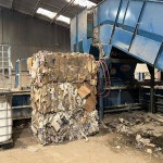 Harris Badger Twin Ram Baler with American Wire Tie System Harris Badger Twin Ram Baler with American Wire Tie System