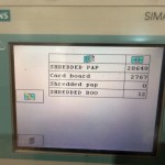 High-Security Information Destruction Shredding Line High-Security Information Destruction Shredding Line