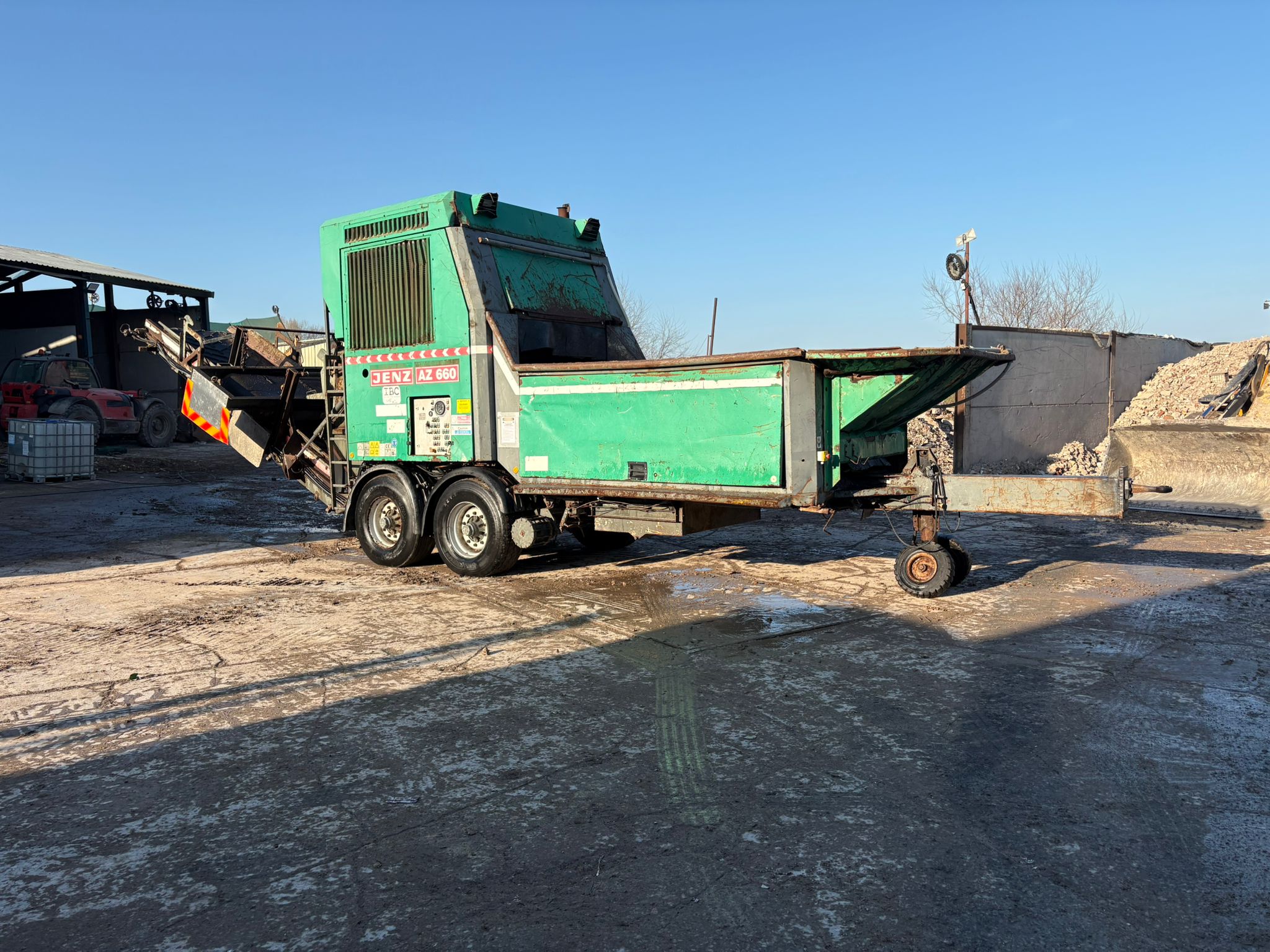 Jenz AZ660 DL High Speed Shredder