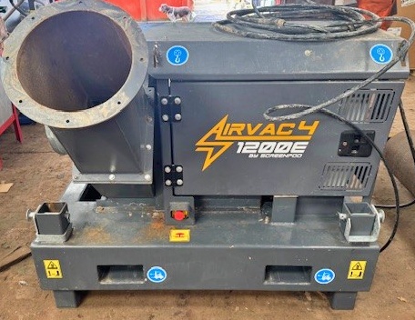 Screenpod AirVac4 1200E c/w Duct, Hood and Fixings Screenpod AirVac4 1200E c/w Duct, Hood and Fixings