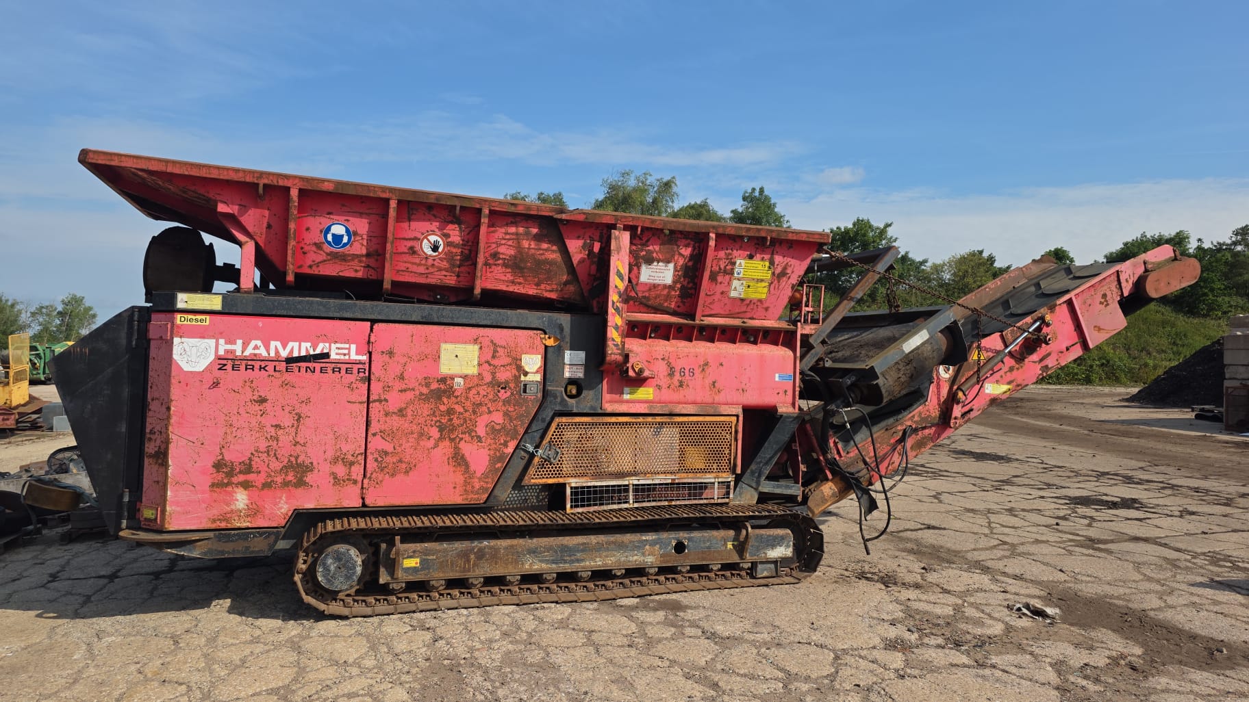 Hammel VB750DK Twin Shaft Shredder
