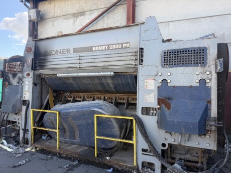 Single-Shaft Secondary Shredder (Lindner Komet 2800)
