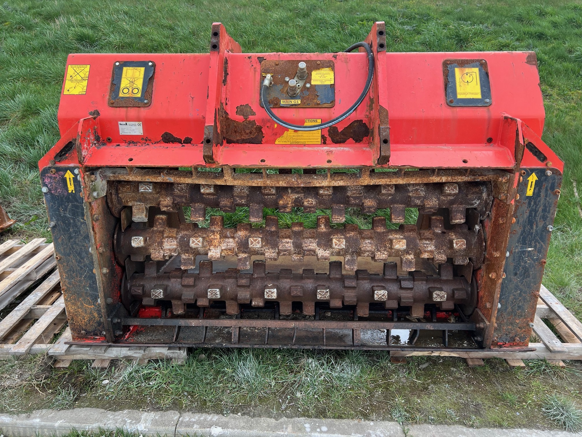 ALLU DS 3-17 screening / processing bucket ALLU DS 3-17 screening / processing bucket