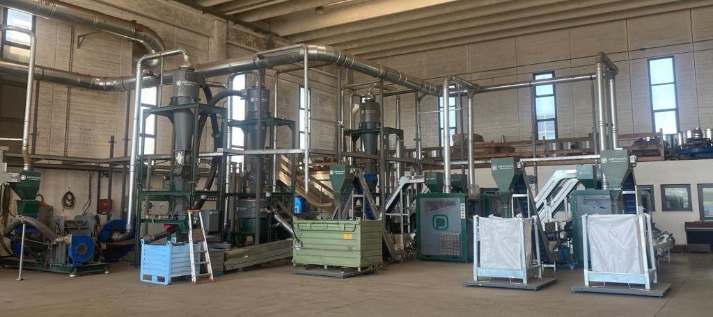 Air Sorting Metals Refining Plant